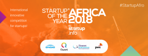 affiche concours startups africaine 2018